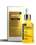 Derma Cure Vitamin C Serum with Turmeric, Vegan Glutathione Acid Serum, Ferulic Acid, Vegan Hyaluronic Acid, and Vitamin E (30 ml)