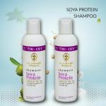 Glamroot Soya Protein Anti Hair Fall Shampoo with Guar Gum Olive Oil 250 ml (Pack of 2)