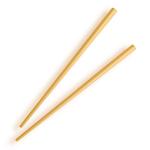 DeoDap DESIGNER NATURAL ROUND BAMBOO REUSABLE CHOPSTICKS