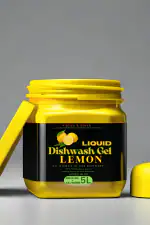BLISS & BLUSH dish wash gel powder 500 gm Can Make Salt & Lemon Extract, Lemon Juicy Cleaner 5000 ml dish wash gel