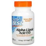 Doctor's Best Best Alpha Lipoic Acid, 150 mg, 120 Capsules