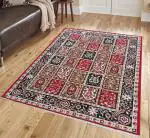 FARHAN CARPET Big Hall Carpet Polypropylene Wool (Multi, 8 x 11 Feet)