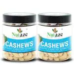 Nutaze Premium Cashews (Kaju) 500g (250gx 2) | Rare Indian Cashews| 100% Authentic| 100% Natural