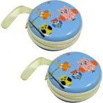 StealODeal Multicolor Aluminium Zipper Headphone Case