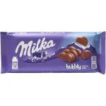 Milka Bubbly Alpine Milk Bar Chocolate 100 gm - Imported from USA
