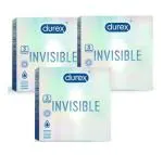 Durex Invisible Condoms 3pcs Pack of 3