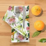 Artzfolio Multicolour Solid Cotton Table Napkin 41.0 Centimeter 41.0 Centimeter Azkit39198381Nap_Tb_L_01-S2_Cn