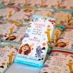 KATHA CHOCOLATES Return Gift Personalized Chocolate Bars - 12 Bars