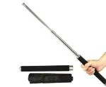 CLICKCART Self Defence Stick Rod Foldable | Self Defence Steel Rod | Foldable Rod | Metal Rod | Self Safety Rod | Self Safety Car Metal Rod With Box