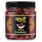 natural n Tasty Whole Dried Cranberry Cranberry, Cranberries Whole, Cranberry Dry Fruit Jar Pack 250 gram