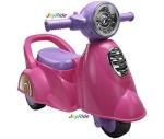 Joyride Pink Plastic Italian Ride On Scooter, 12 Months And Up