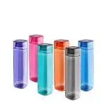 Cello Freezer Safe Square Plastic Water Bottle - 1 L (set of 6)