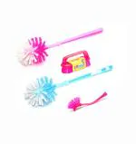 UR-MINE TOILET DOME BRUSH, UR-MINE STAINFREE CLOTH BRUSH, UR-MINE SNOWDROP SINK BRUSH