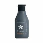 Muster Deep Cleanse Shampoo & Conditioner for Men | 120 ML | Sulphate & Paraben Free | Macadamia and Pomegranate Extracts | 2-in-1 Shampoo+Conditioner | UV Protection | Hair Growth
