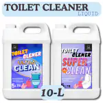 BLISS & BLUSH Toilet Cleaner Liquid blue 10 liter With Super Active Cleaning Liquid Agent, Can Effectively Remove Stubborn Dirt