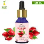 Homeda Organic Rosehip Seed Oil for Face (100 ml), 100% Pure Cold Pressed Rose hip oil Facial Oil, Aromatherapy