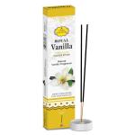 GT Two Hands Royal Regular Vanilla Incense Sticks Pack of 12 (18G per packet) | Vanilla Fragrance |Special Long Lasting Agarbatti for Puja, Havan