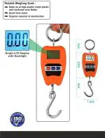 Skadioo 200kg Hanging Weighing Scale | Mini Crane scale | Electronic Portable Weight Machine for Luggage, Agriculture, Fishing and Scrap| color very