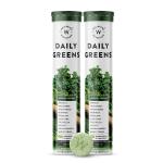 Wellbeing Nutrition Daily Greens | Wholefood Multivitamin with Vitamin C, Zinc, B6, B12 for Immunity and Detox with Organic Certified Plant Superfoods & Antioxidants