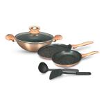 Impex GEM-3S Aluminium Non-Stick Induction Cookware Set 3 pcs