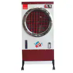 SUMMERCOOL Shakti 75 L Personal Air Cooler with Anti Bacterial Honeycomb Pads | Turbo Fan Technology | Desert Coolers For Home | Portable Ac | 1 Year Warranty (White)