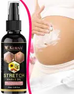 Kuraiy Best stretch Oil for Stretch Marks Removal Post Pregnancy fast work 100% result stretch mark cream oil (50 ml)