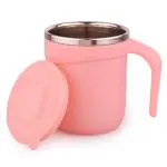 SUGAR Homeware Pink Tea Time Stainless Steel Travel Mug 200 ml