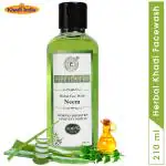 Herbal Khadi Natural Neem & Tea Tree Herbal face wash Purifying Skin (Pack of 1) 210 ml