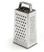 Finality Silver Stainless Steel Grater And Slicer