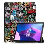 ProElite Sleek Smart Flip Case Cover for Lenovo Tab M10 FHD 3rd Gen 10.1 inch, Hippy