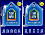 Clean N Fresh All In One Dishwasher Tablets Lemon, 50 Tablets (Pack Of 2)