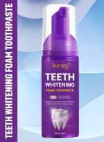 KURAIY New 60ml Toothpaste Mousse V34 Teeth Cleaning Whitening Toothpaste Yellow Teeth Removing Tooth Stains Oral Cleaning Hygiene