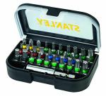 Stanley STA60490-XJ Compact Box Color-coded and Bit Holder 3 mm (31 Pieces)