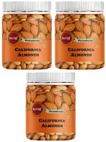 Red Cliff Pure California Almonds Whole | Premium Badam Giri | Pack of 3 | 250gx3 |