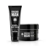 Greeko Man Beard Beard Face & Wash & Beard Cream