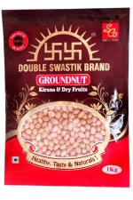 Double Swastik Brand Premium Groundnut Peanuts 1Kg | Best Quality Peanuts Palli| Moongfali| Raw Peanuts