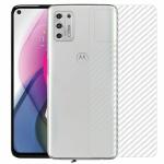 Kite Digital Motorola G Stylus Back Screen Protective Film Carbon Fiber Skin Transparent Screen Guard Sticker (Pack of 2)
