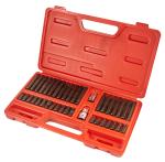 INDURO Hex Star Torx Spline Socket Bit Set auto Repair Set 40 pcs