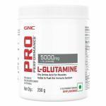 GNC Pro Performance L-Glutamine 5000 mg - 50 Servings - 0.55lbs, 250 gm (Unflavored)