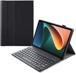 ProElite Detachable Wireless Bluetooth Keyboard flip case Cover for Realme Pad 10.4 inch, Black