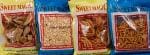 Sweet Magic Chethi Chekkalu 200g, Poha Mixture 200g, Chekidalu 200g and Vampoosa 200g (Pack of 4)