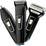 PICKMALL Hair Trimmer Professional Shaver With Clipper And 3 In 1 Beard Trimmer 40 Min Runtime 2 Length Settings (Multicolor)