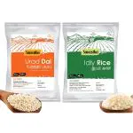 Savastha Natural Premium Single Origin Idly and Dosa Rice-1Kg. Savastha Premium Urad Dal- 1 Kg.