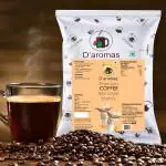 D'aromas Low Sugar Coffee Premix 1kg|Instant Coffee Chicory Mix Ideal for Vending Machine