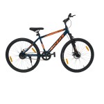 RIDERS Beast 27.5 SSP SUP | Mountain Bike | Single Speed | Dual Disc Brakes | Age 14+ Years (Blue/Orange)