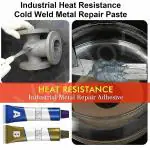 BELISMA Metal Repair Paste, Magic Welding Glue Metal Repairing Casting Glue For Metal Casting Defect, High Temperature Resistant Metal Welding Filler
