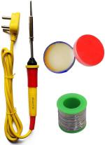 FADMAN Plantum Multicolor Solder Wire, Soldering Iron, Soldering Paste Flux (Set Of 3)