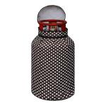 Star Weaves Waterproof and Dustproof Polyester LPG Gas Cylinder Cover (25x12x12 Inches, Multicolour - KUM28)|Cover| Pillow Cover| Table Cover||Home Accessory|Home Appliances Accessory|Appliances Cover|Home Appliances Cover|LPG Gas Cylinder Cover|