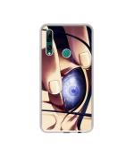 Casotec Anime Naruto Eye Design Printed Silicon Soft TPU Back Case Cover for Huawei Y9 Prime