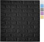 Sky Walls Black Polyethylene Foam Polyethylene Foam Self Adhesive Wallpaper, 27.55 x 30.31 x 0.23 inches